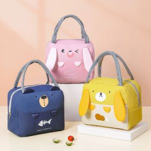 Bubbento Portable Insulated Cartoon Lunch Bag