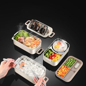 Bubbento Double Layer Thermal Insulated Lunch Box