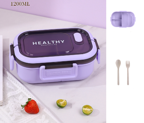 Bubbento Sealed Leak-Proof Compartment Lunch Box - Image 6