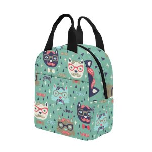 Bubbento Insulated Zipper Lunch Bag