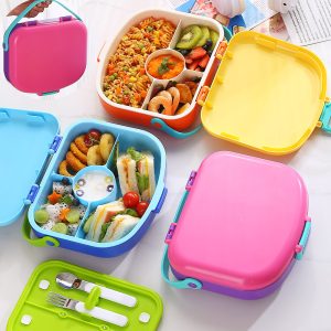 Bubbento Portable Compartment Bento Lunch Box