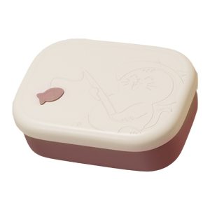 Bubbento Cute Fashionable Silicone Compartment Lunch Box