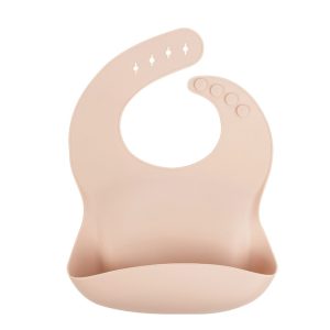 Bubbento Waterproof Silicone Baby Bib with Food Catcher Pocket