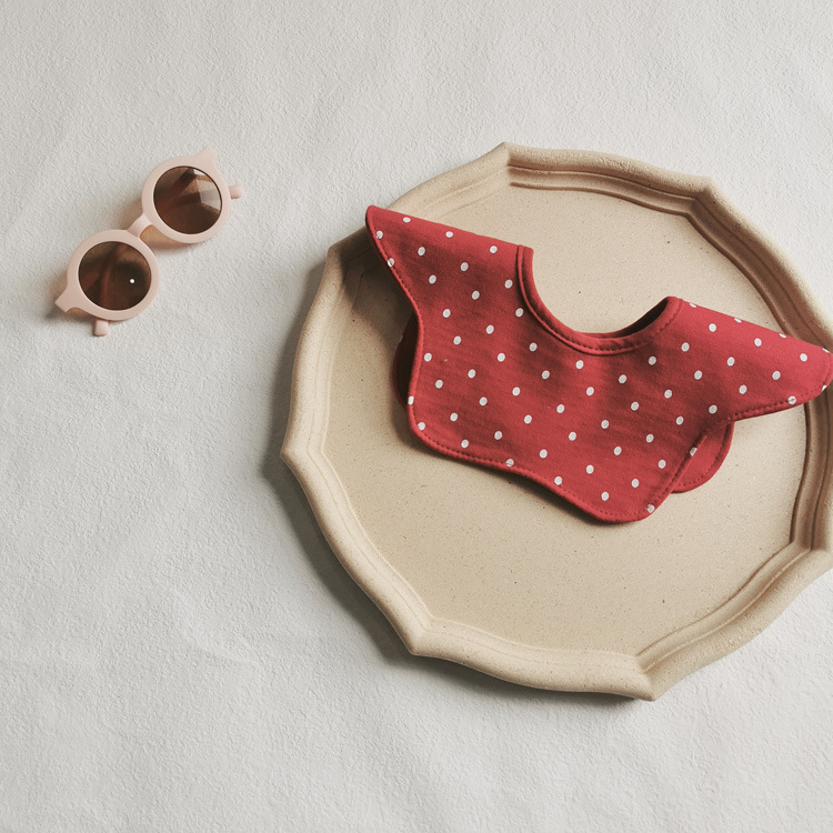 Bubbento 360° Rotatable 4-Layer Waterproof Cotton Baby Bib - Image 2