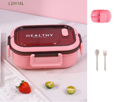 Bubbento Sealed Leak-Proof Compartment Lunch Box - Image 4