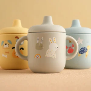 Bubbento Silicone Baby Training Cup Leakproof 180ml
